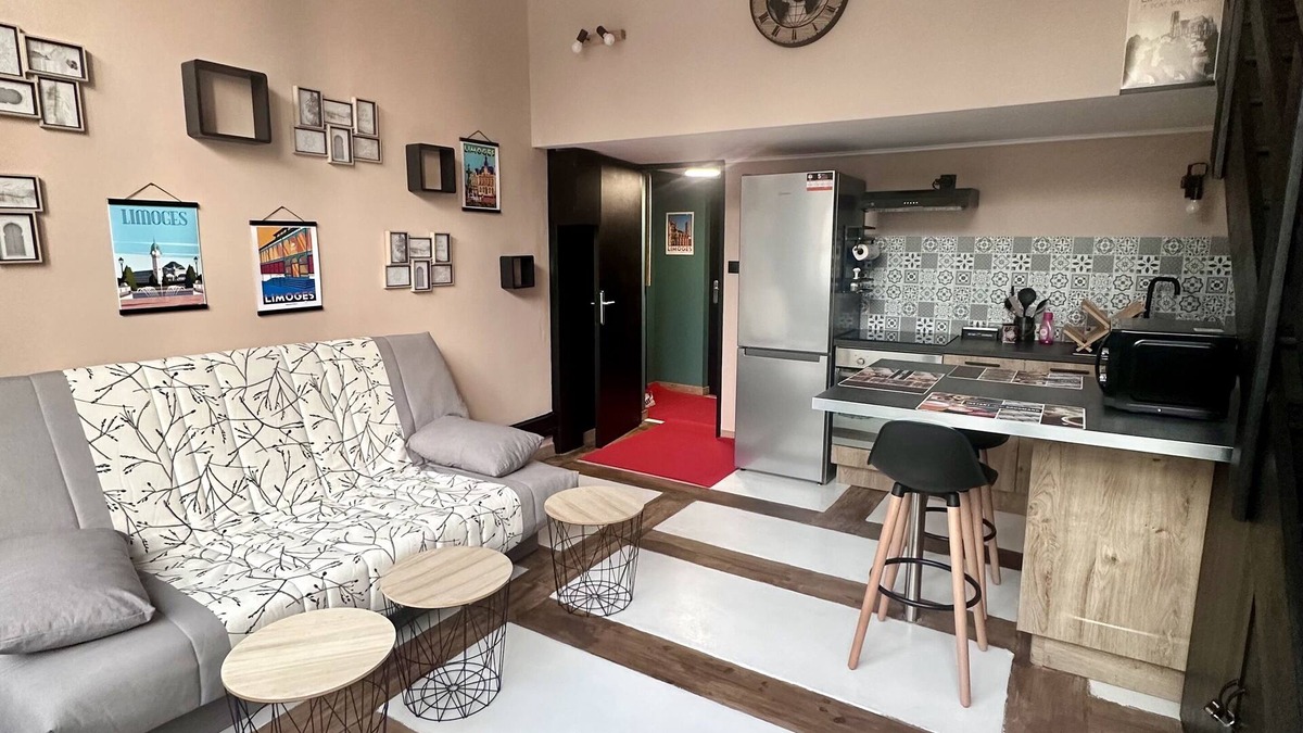 Limoges Apartment | T2 Duplex Chez Leliehome Petit Déjeuner Compris