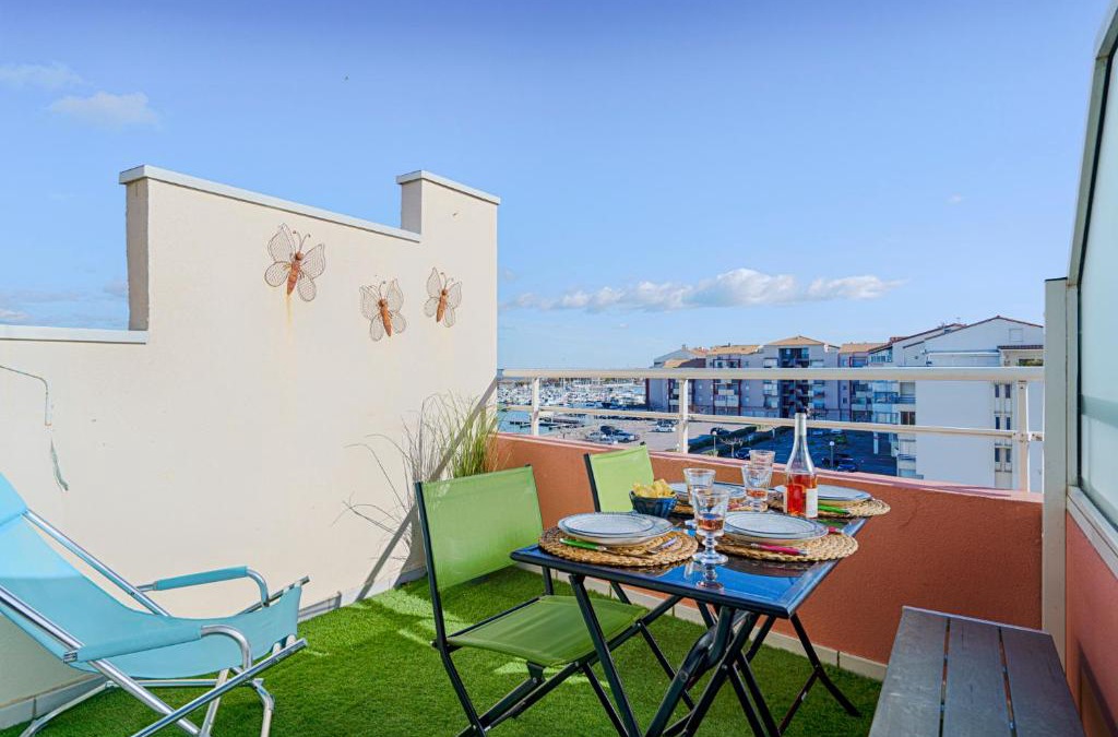 Frontignan Apartment | T2 Mer à 80m Soleil Climatisé Frontignan Plage le parfum du sud