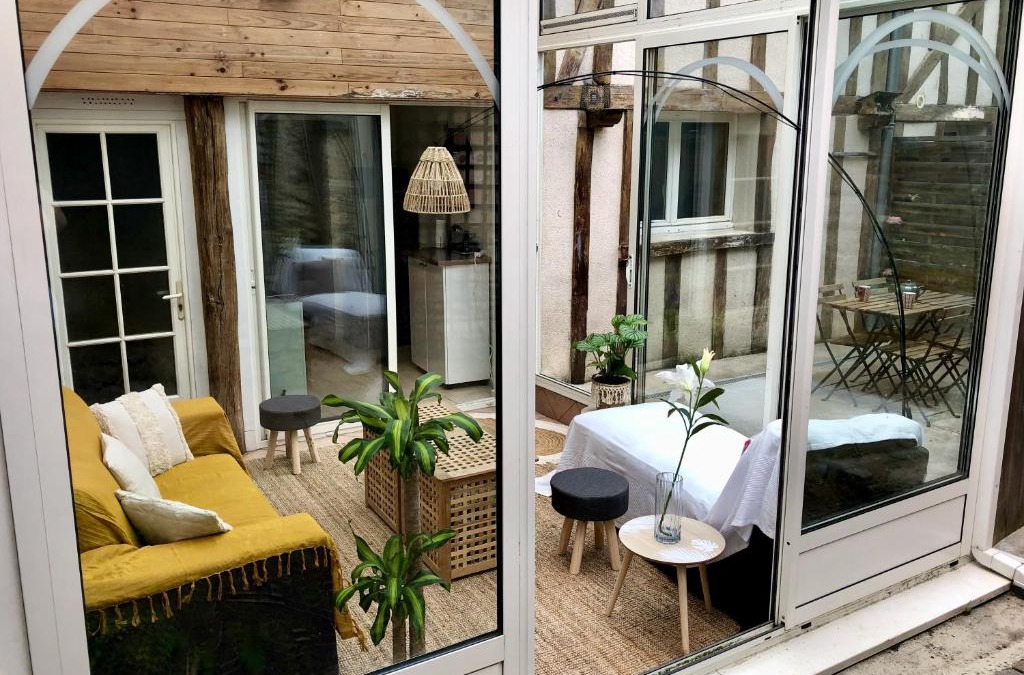 Tours Apartment | T2 style cottage - Véranda & Terrasse extérieure