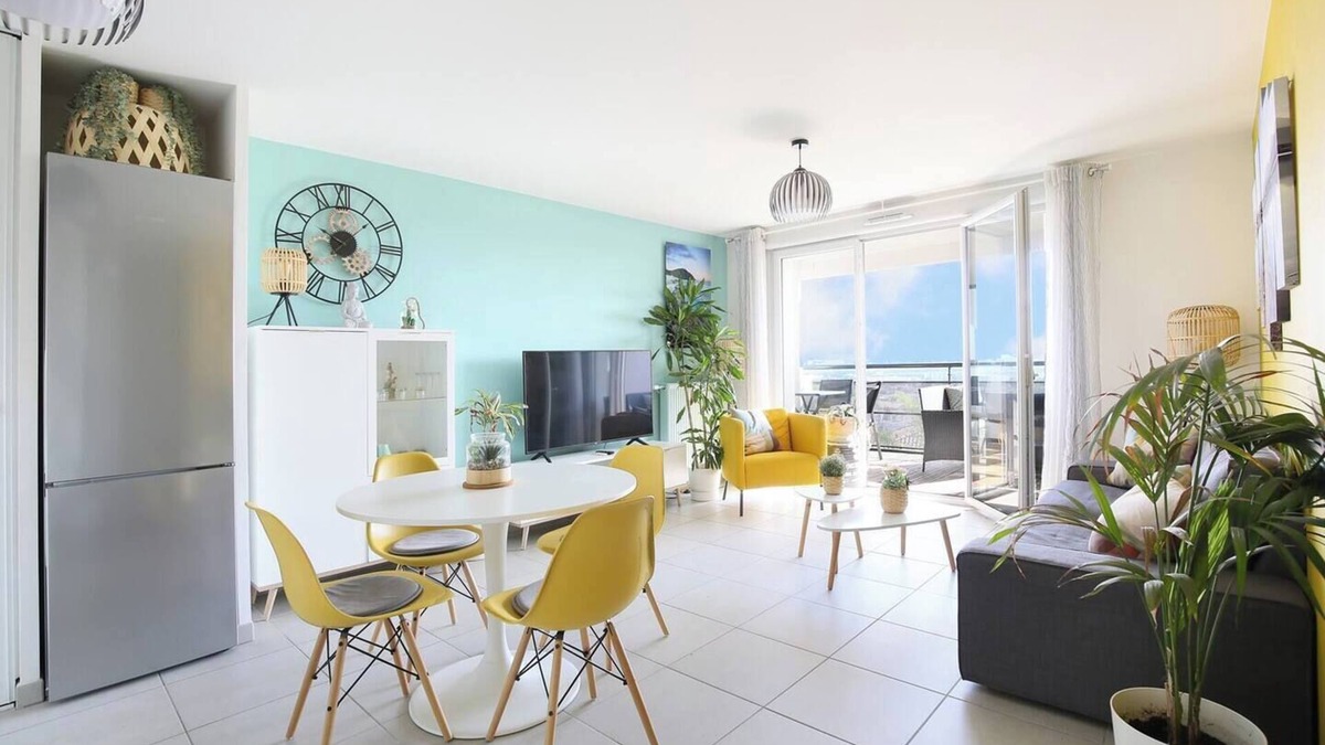 Pech-David Apartment | T3 - 2 bedrooms - Panoramic view Toulouse - Near CHU Rangueil - fully equipped