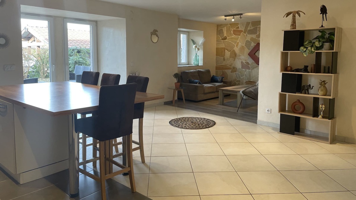 Arenthon Apartment | T3 ground floor apartment with very quiet garden