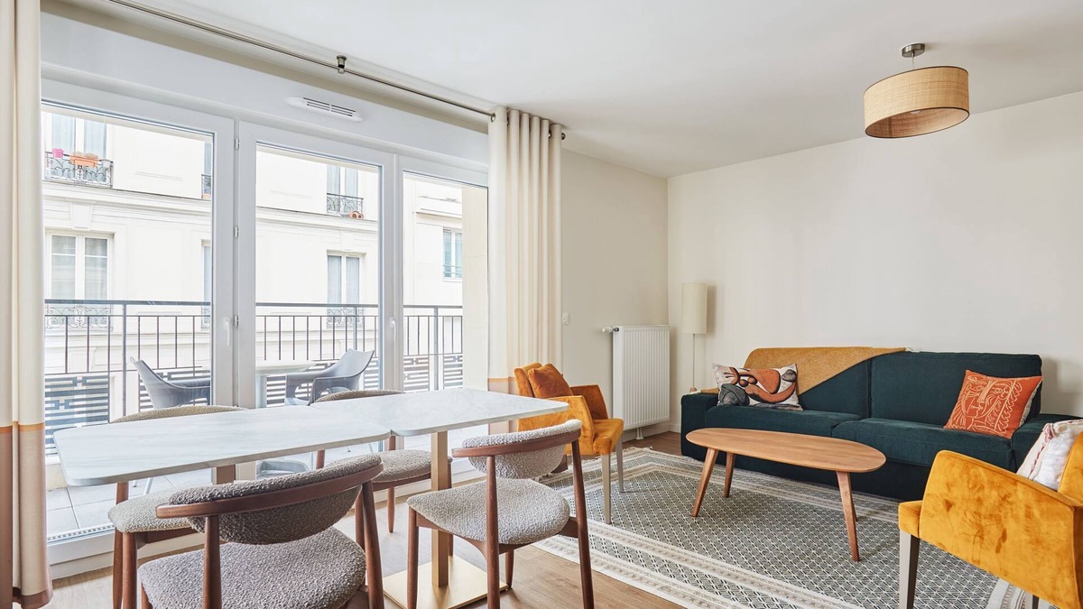 Levallois-Perret Condo | T3 spacieux + cuisine | Gare à 5 min, Paris direct