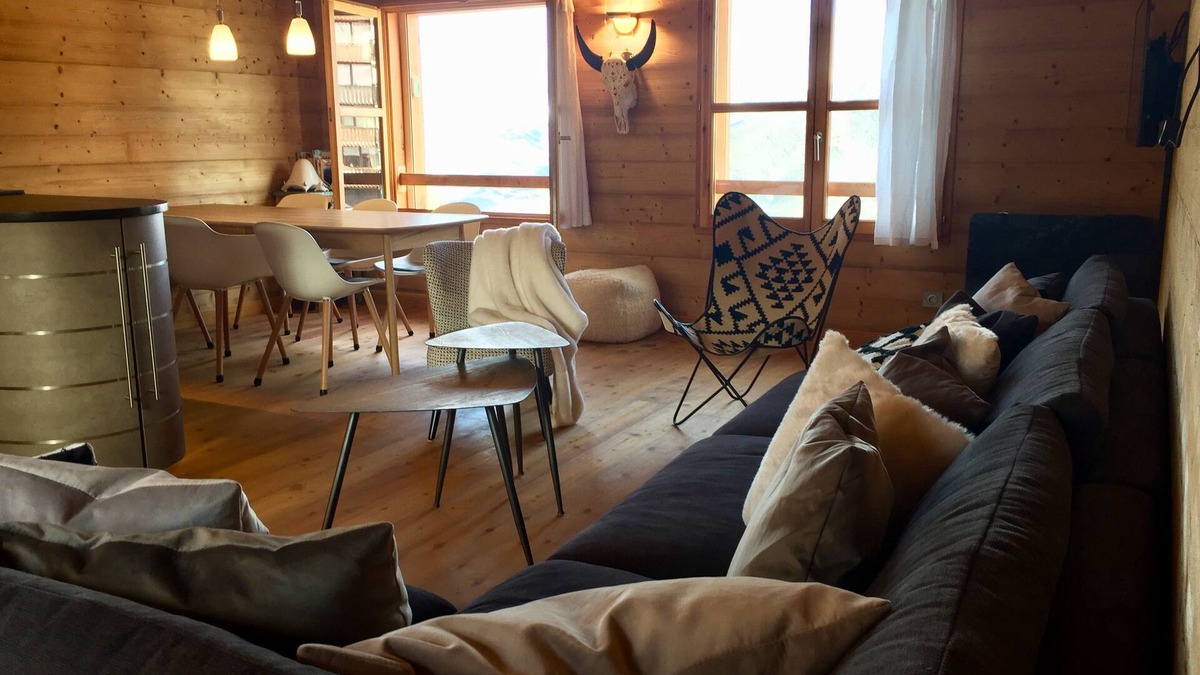 Pra Loup Apartment | T4 grd standing Pra Loup 1600 private park 50m tracks/tourist office