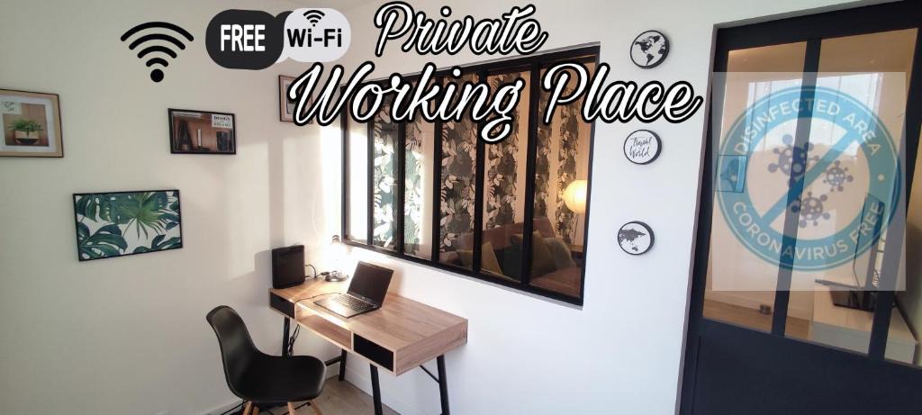 Massy Apartment | T4 Massy TGV by Beds4Wanderlust - 80m2 avec Terrasse et bureau - proche coulée verte - idéal Pro ou Famille