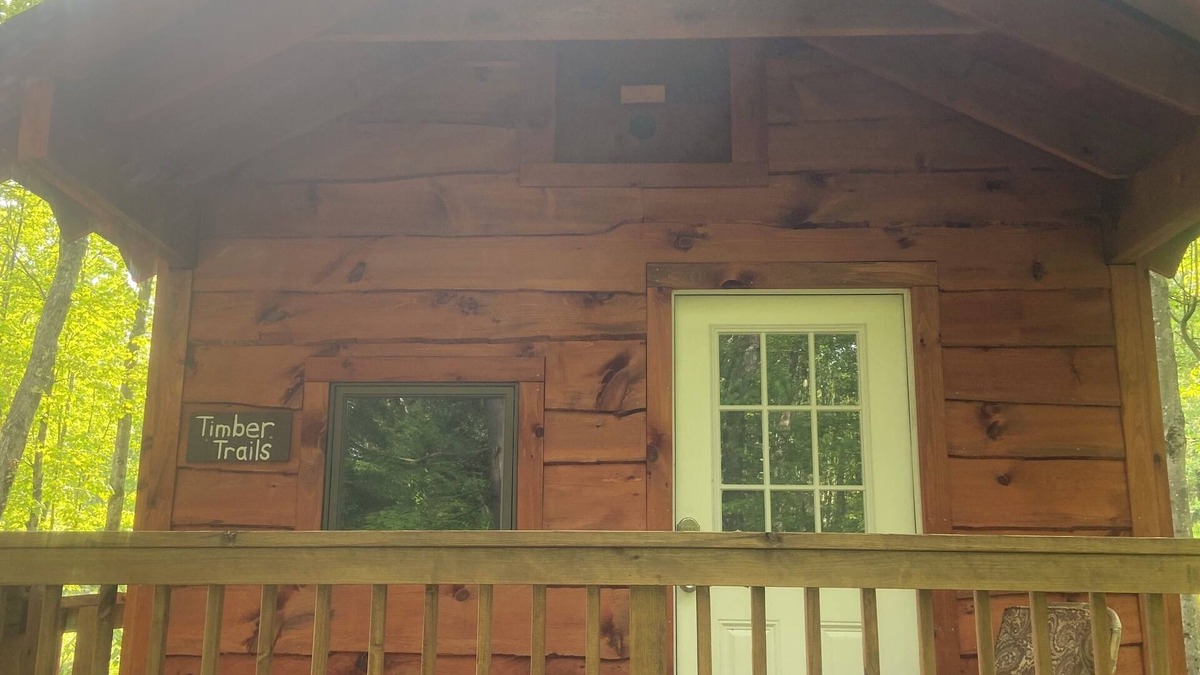 Sand Lake Cabin | Taborton Harvest Timber TrailsnUnique cabin experience