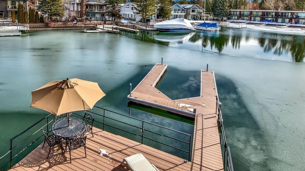 Tahoe Keys House | Tahoe Keys Mountain Vistas-Waterfront, Panorama Views, Dock, 30-90 day stays