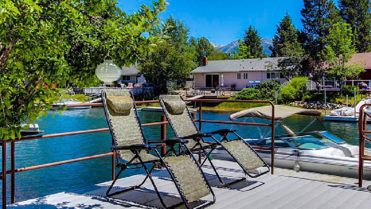Tahoe Keys House | Tahoe Keys Villa - Pool Table, Sauna, Dock, Hot Tub, A/C, Ski-Lease