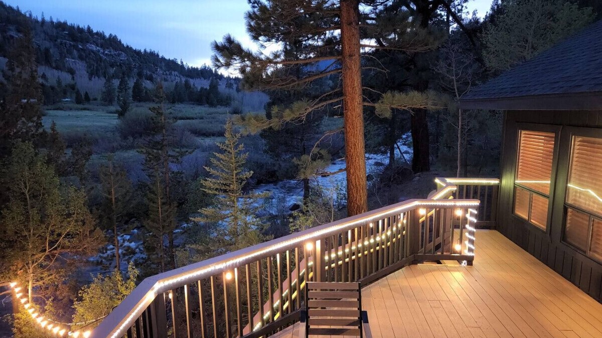 Markleeville Cabin | Tahoe River Cabin on Private Beach