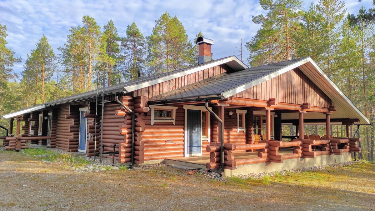Syote Villa | Taigalampi - Log Villa near the Syöte National Park, South Lapland