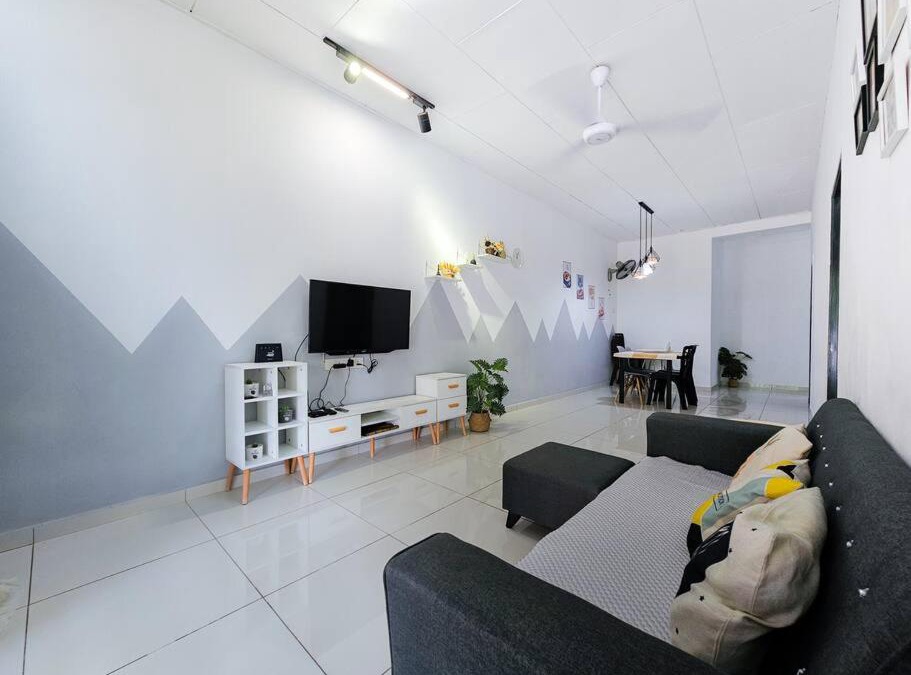 Asam Kumbang House | Taiping Aulong [3 rooms] nearby TF Mart/Econsave
