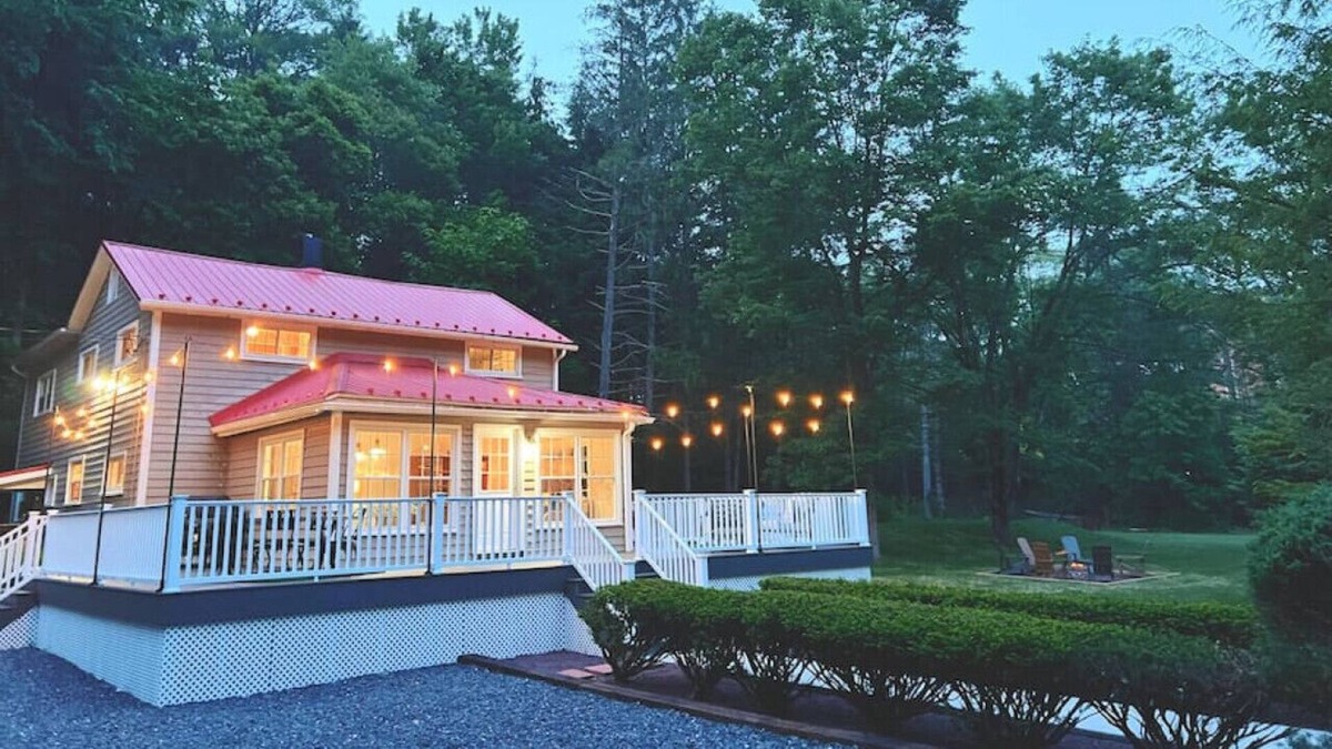 Farrandsville House | Take a hike. Make smores. Relax inside. Everything you want; right here!