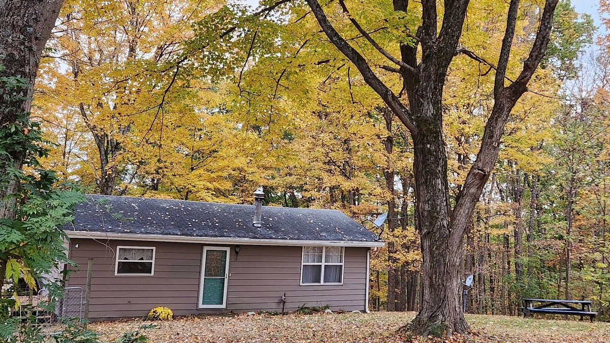 McArthur House | Take it easy at this unique and tranquil getaway in the zaleski state forest.