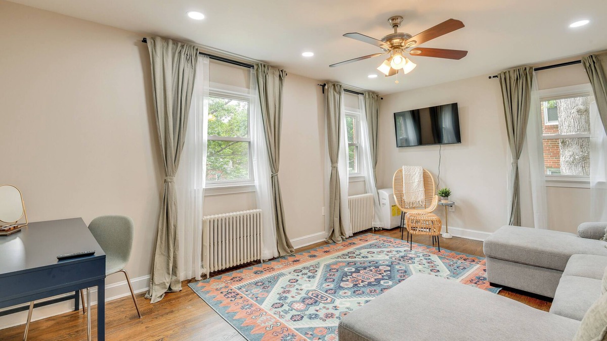 Silver Spring Apartment | Takoma Park Apartment: Trail Access, 8 Mi to DC!