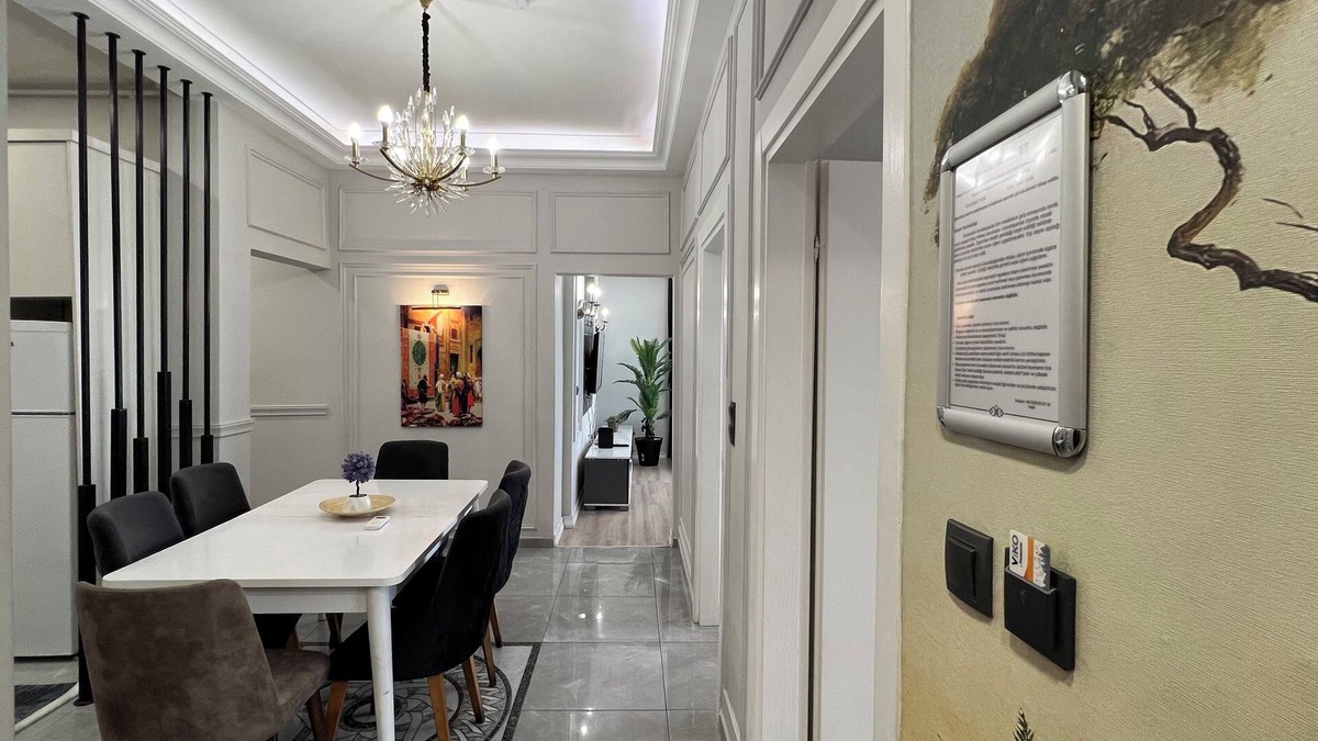 Harbiye Apartment | Taksim Square Luxury 4BR Next to Hotels Full A/C