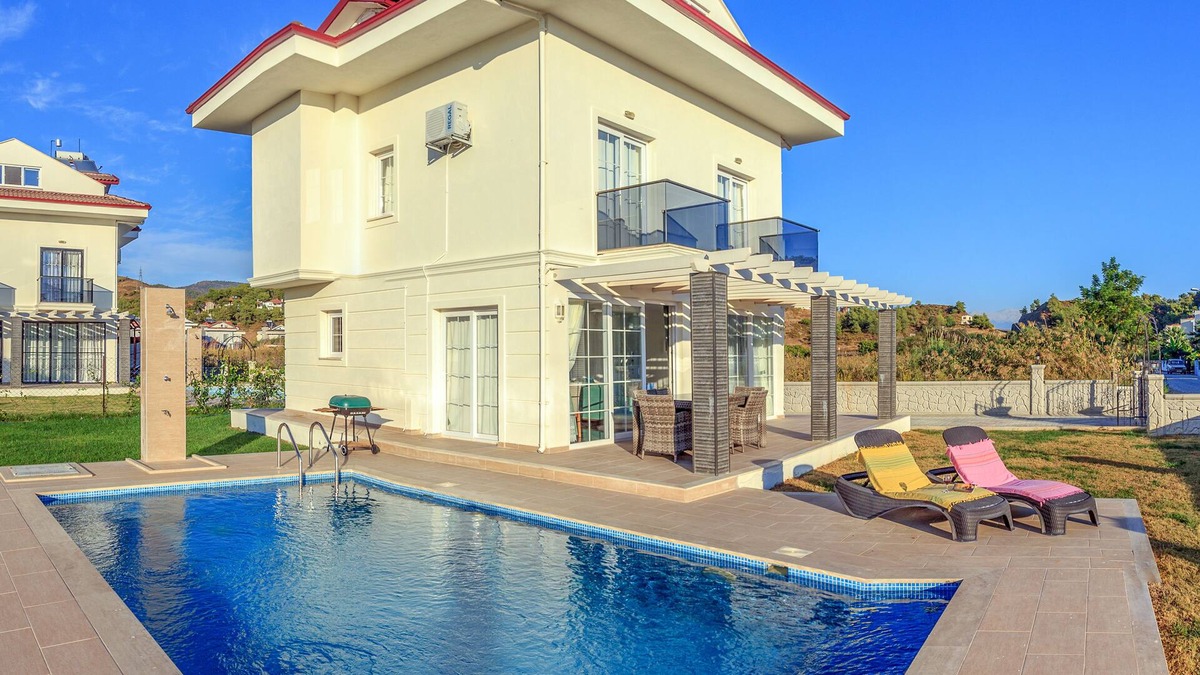 Ciftlik Villa | Tala Villa 15 - 3 Bedrom-Private Pool- Çalış Beach