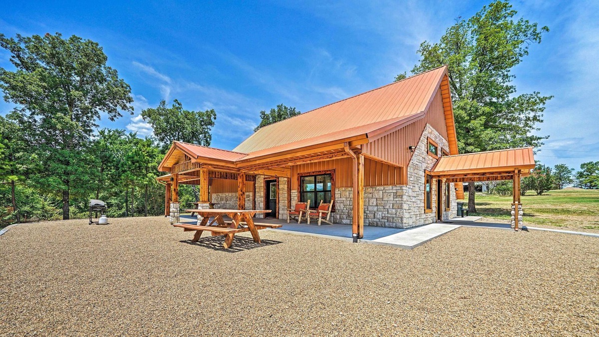 Talihina Cabin | Talihina Retreat w/ Kiamichi River Access!
