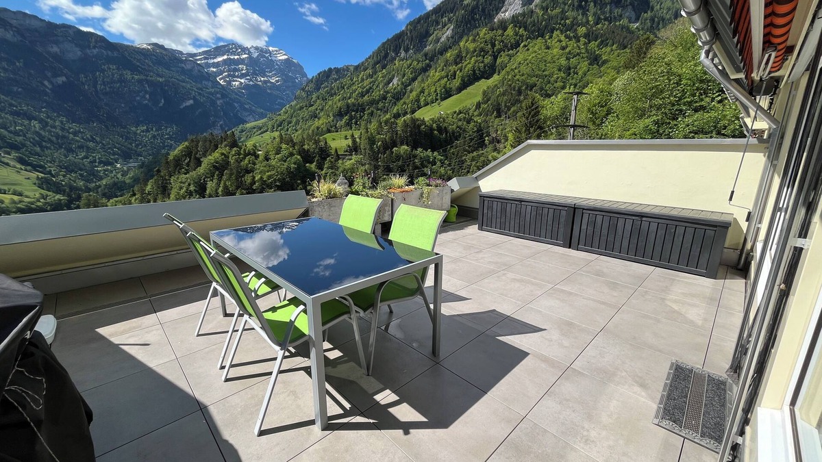 Pfaefers Apartment | Tamina valley panorama, pure alpine feeling!