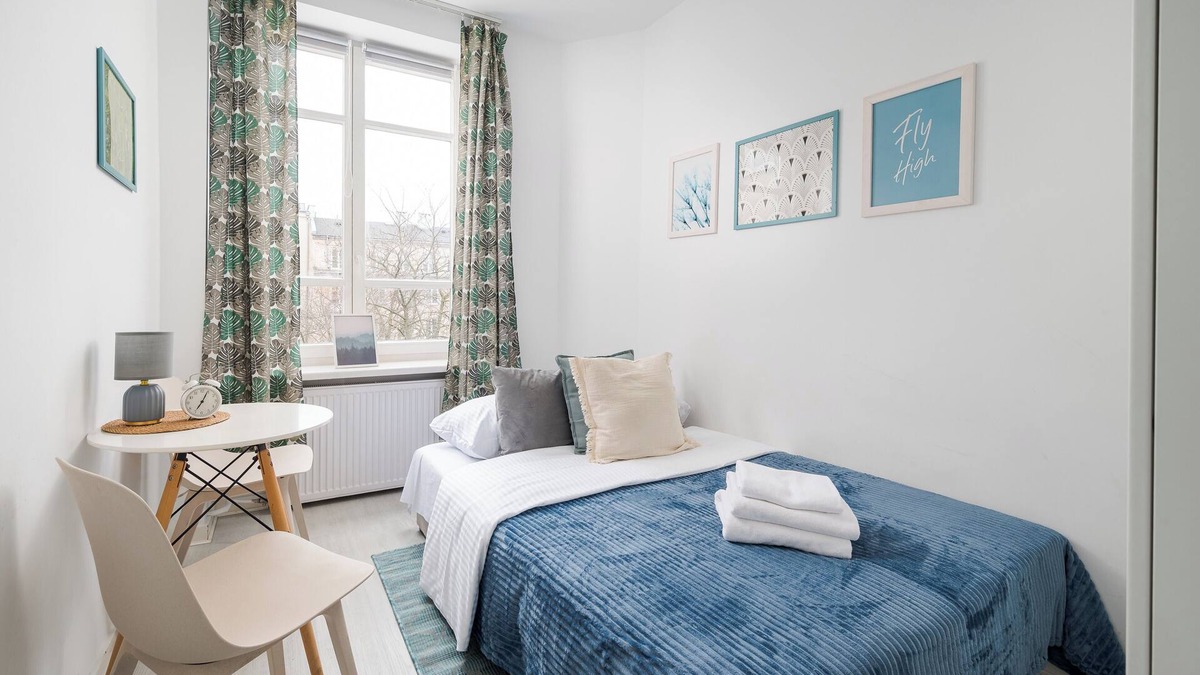 Powisle Apartment | Tamka Powiśle Blue Studio