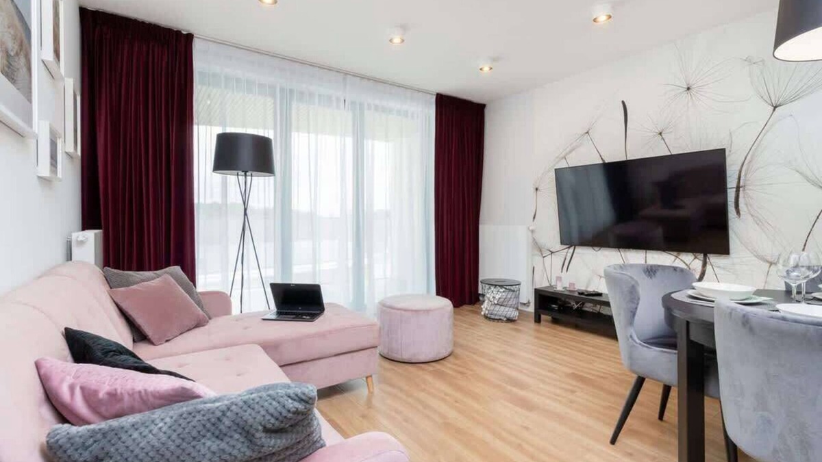 Przymorze Apartment | Tarasy Bałtyku 31 | Premium | Sauna & Parking