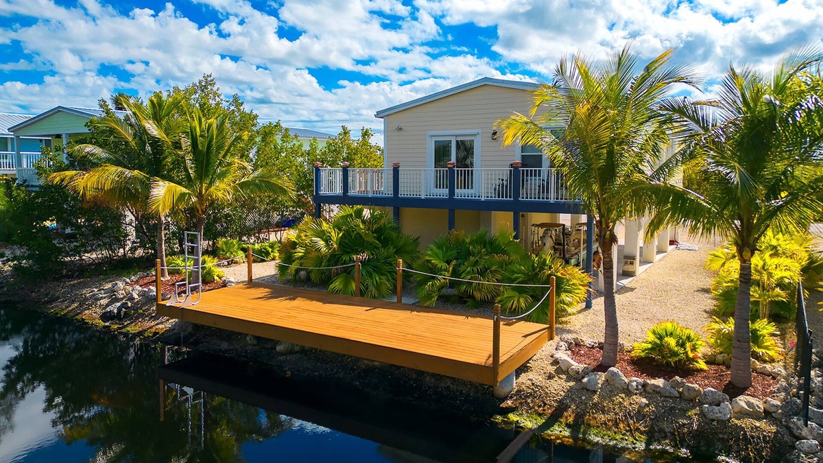 Ramrod Key House | Tarpon Canal | Nearly new 3 bed/2 bath home with canal views on Ramrod Key