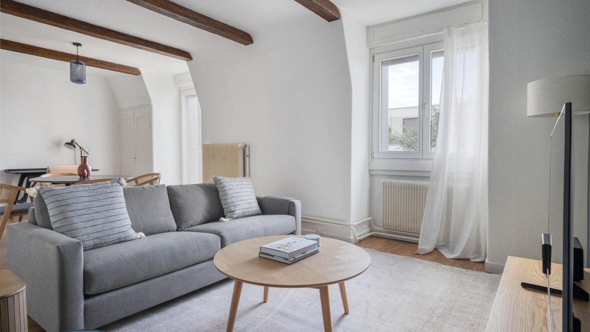 Wipkingen Apartment | Tasteful Wipkingen 2BR w/Garden & Storage, nr Transport, by Blueground
