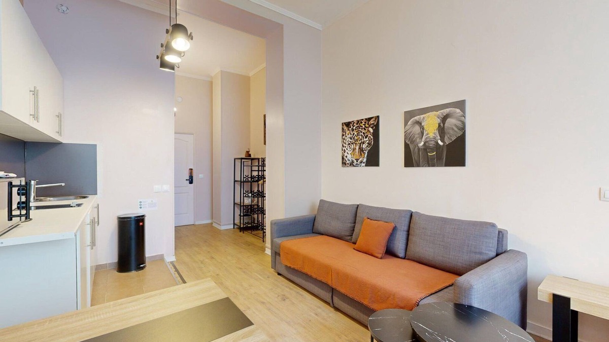 Quartier de la Porte-Saint-Denis Apartment | TBS 107 - Charming and elegant studio with balcony