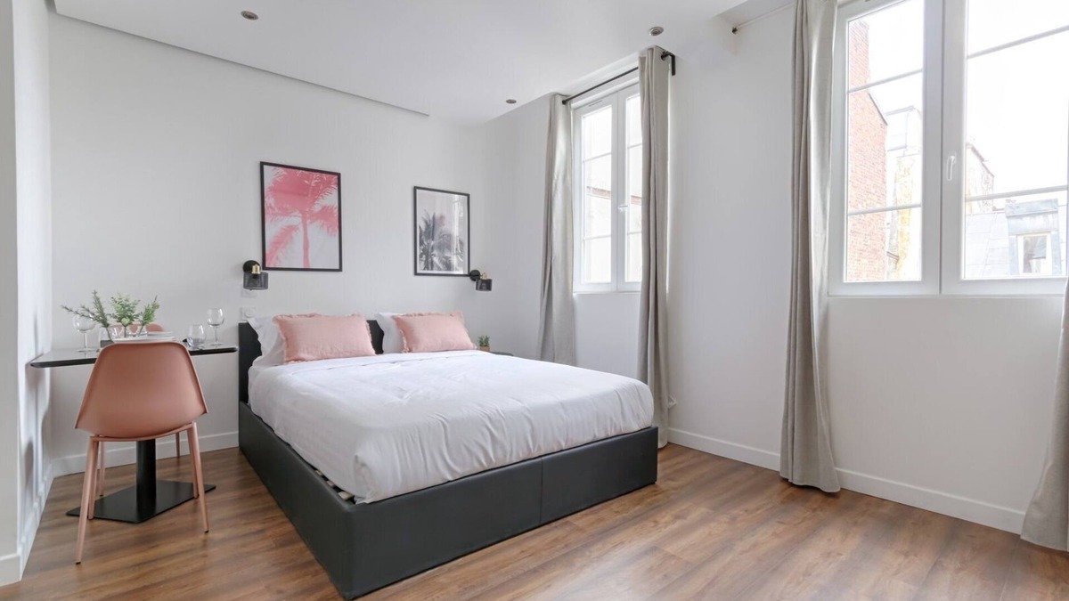 Quartier du Mail Apartment | TBS 314 - Bright studio near Marais district