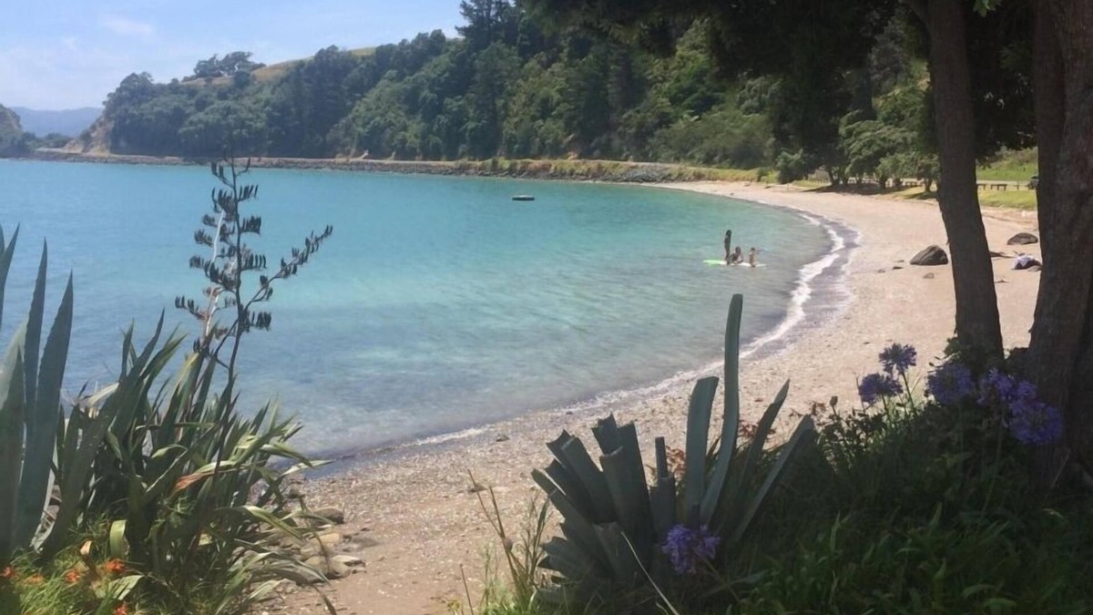 Te Kouma House | Te Kouma, Coromandel. Steps away from safe swimming beach and fishing access.