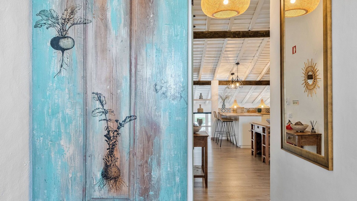 Portel Cottage | Teal and Green-Alqueva Country House. In Amieira, just a few steps from Lake Alqueva