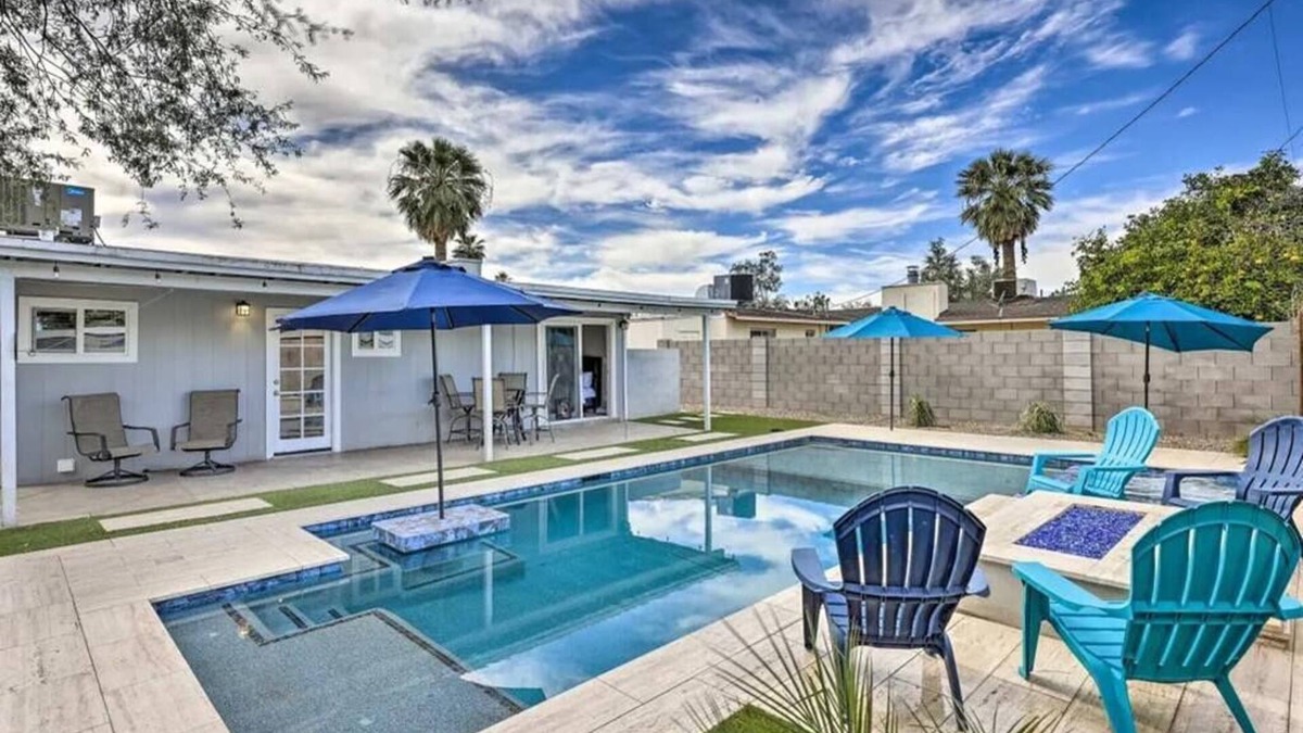 Tempe Villa | Tempe Oasis with Private Pool and Spa