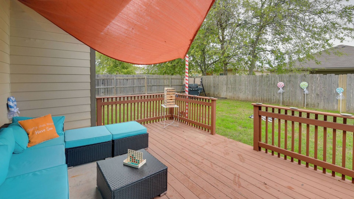 Temple House | Temple Retreat: Game Room & Deck, Pets Welcome