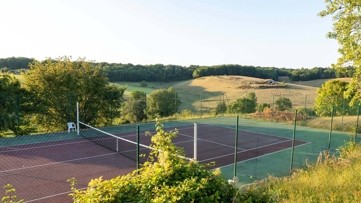 Juignac Cottage | Tennis Court, Pool, and amazing views