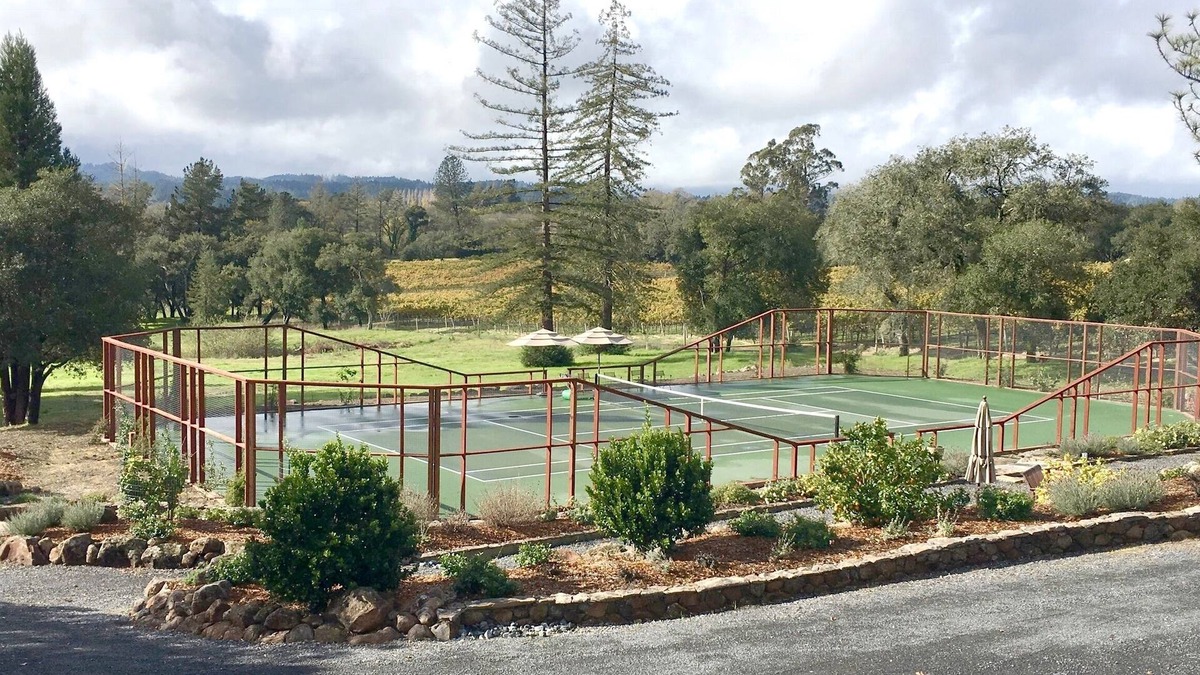 Forestville House | Tennis paradise in sonoma wine country