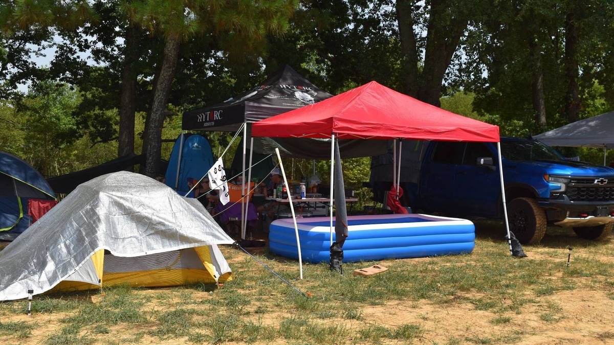 Cullman RV Rental | Tent/Car Camping Rock The South in Cullman, Alabama 1/2 mile walk.