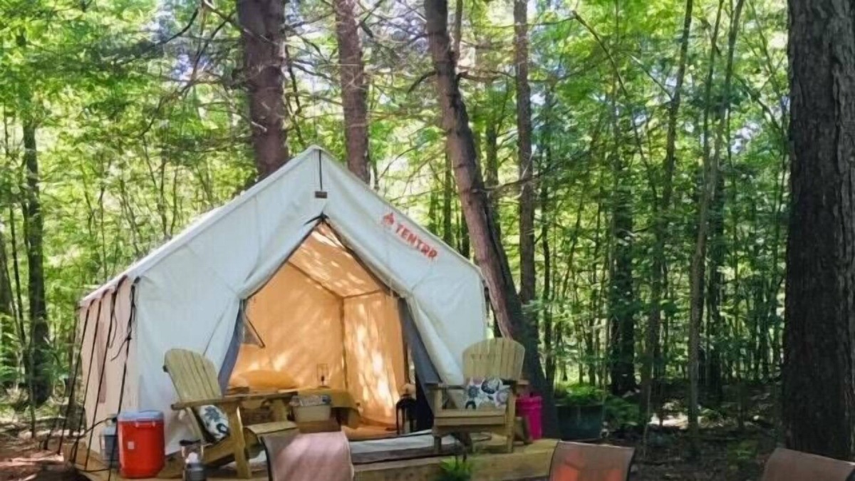 Smithville Flats RV Rental | Tentrr Signature Site - Pine Spirit