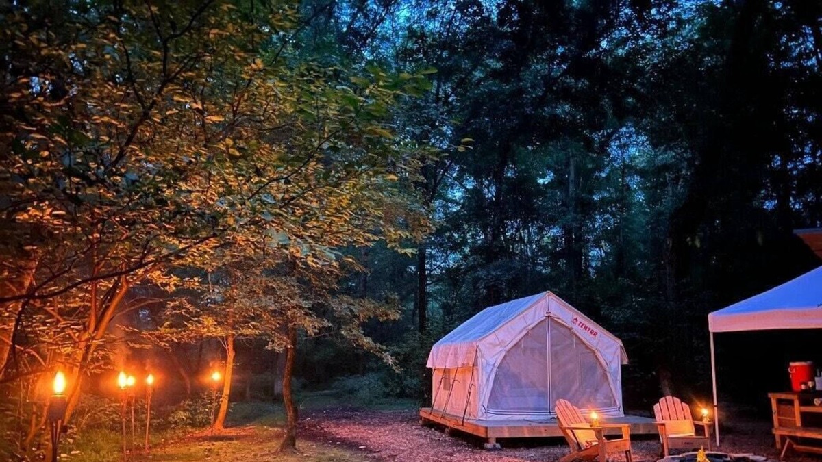 Cardiff RV Rental | Tentrr Signature Site - Conowingo Creek Campsite