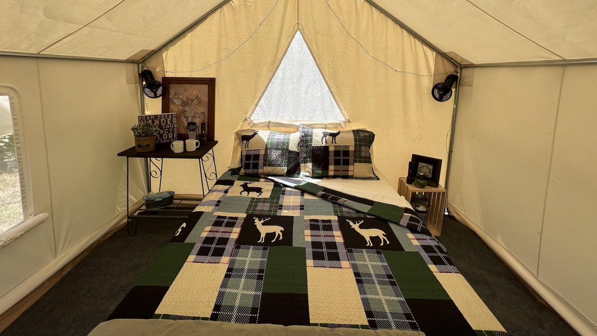 Silver Point RV Rental | Tentrr Signature Site - Iceman at Defenders Retreat - Coleman Outfitted Site