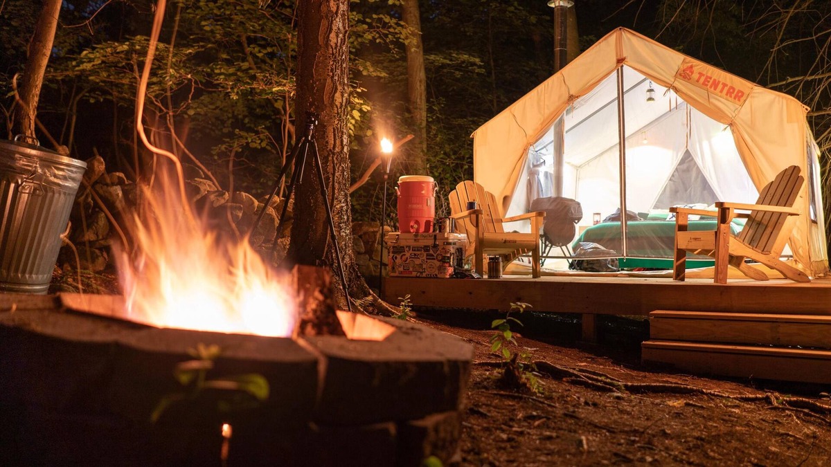 Garrison RV Rental | Tentrr Signature Site - Downing Wood