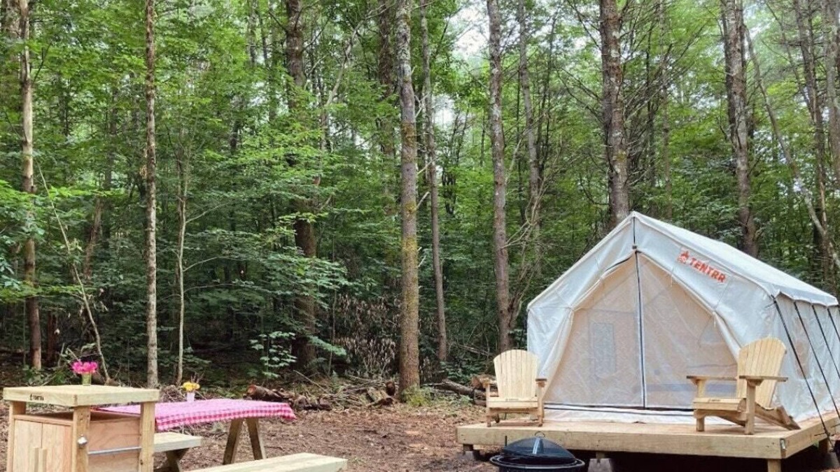 Cooperstown RV Rental | Tentrr Signature Site - Pink Mountain