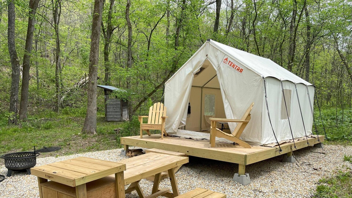 St. James RV Rental | Tentrr Signature Site - Maramec Spring Park Asher Hollow