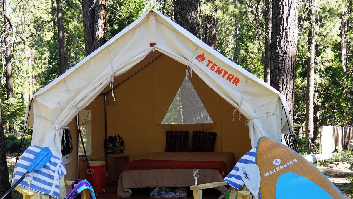 Tahoe Vista RV Rental | Tentrr Signature Site - Tahoe Vista Forest - Mt. Rose Site