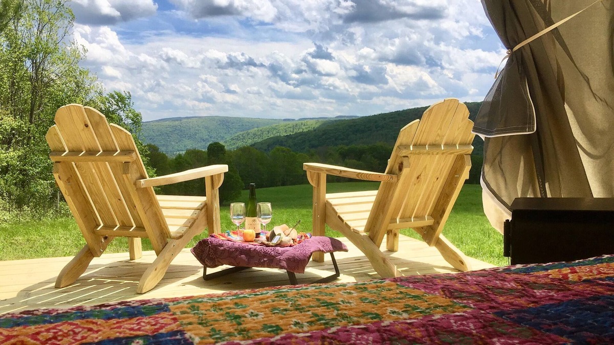Warnerville RV Rental | Tentrr Signature Site - Calico Ridge, Sap Bush Hollow