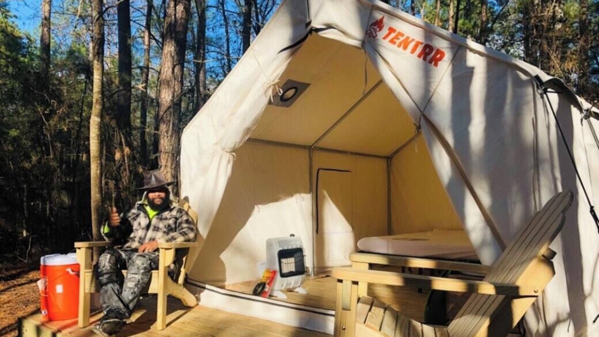 Huntsville RV Rental | Tentrr Signature Site - Exodus XX: Lakefront Private Campsite at Shabbat Retreat