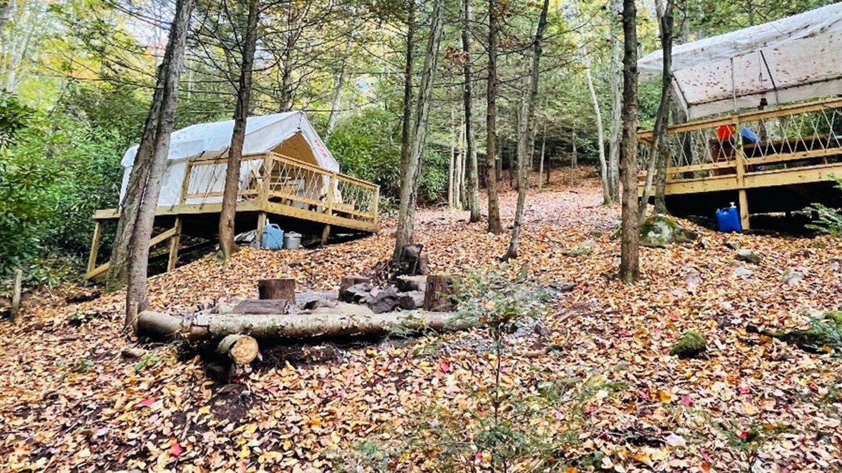 Jim Thorpe RV Rental | Tentrr Signature Site - Bear Creek Falls Getaway - Coleman Outfitted Site