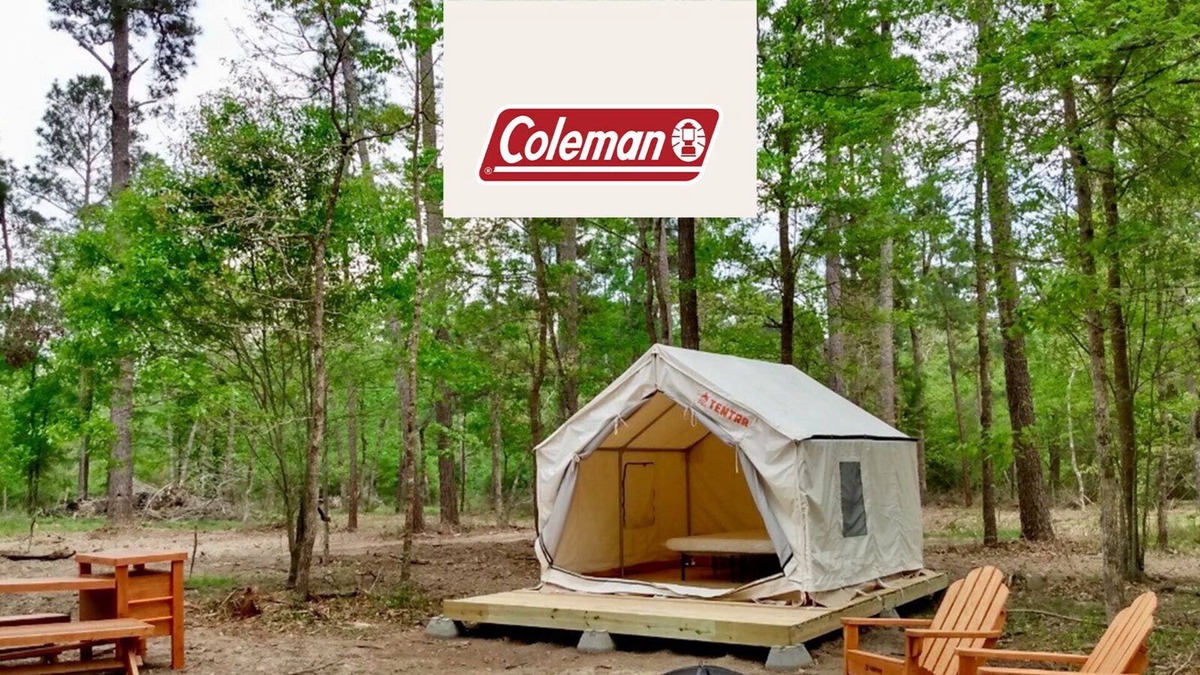 Montgomery RV Rental | Tentrr Signature Site - Hidden Forest - Coleman Outfitted Site