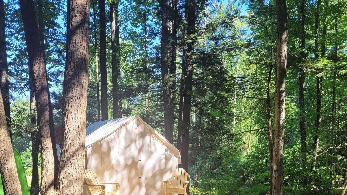 Tower City RV Rental | Tentrr Signature Site - Mountain Laurel Retreat