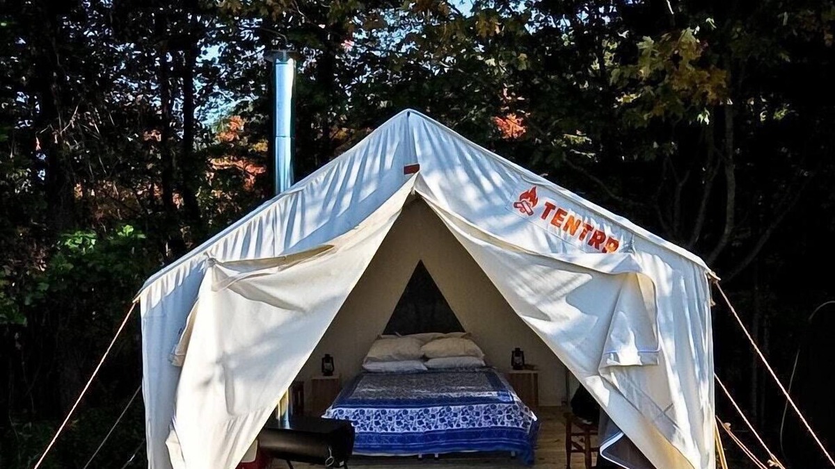 Waterville RV Rental | Tentrr Signature Site - Pasture Paradise Camp at Parkwood Farm