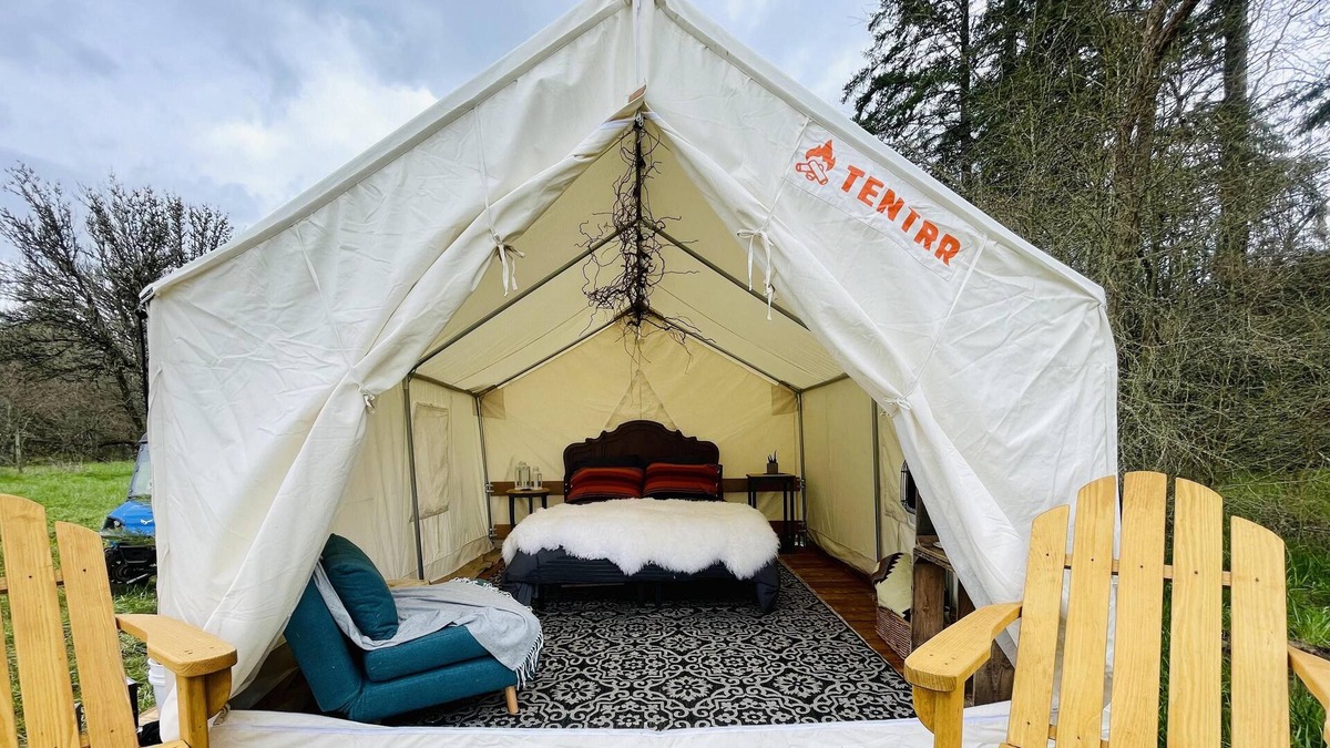 Gaston RV Rental | Tentrr Signature Site - Evergreen Landing