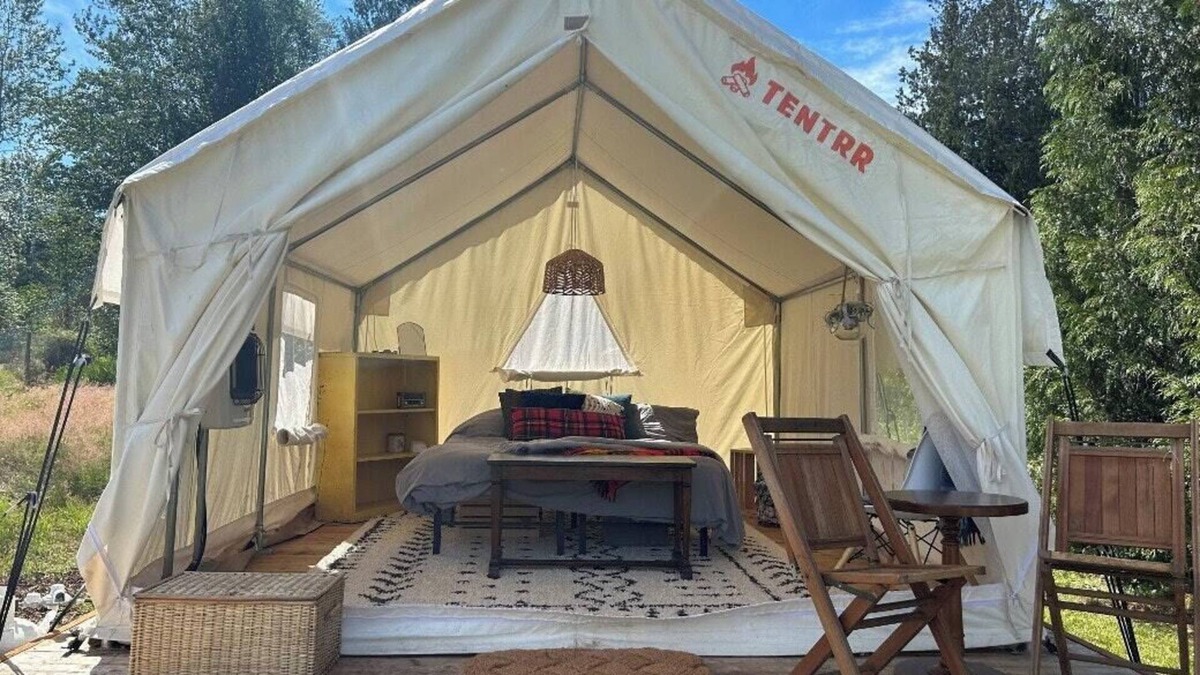 Bow RV Rental | Tentrr Signature Site - Hobby Farm Glamping in Bow
