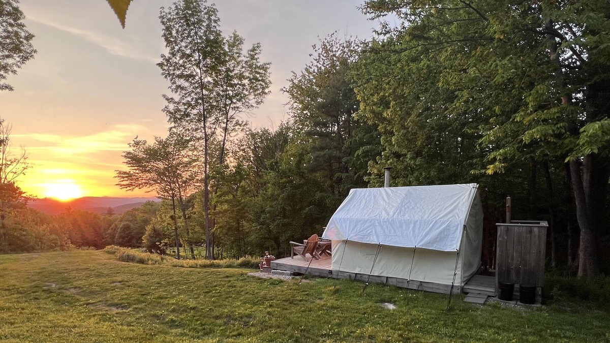 Cornish RV Rental | Tentrr Signature Site - Moose Trail Mountain Farm